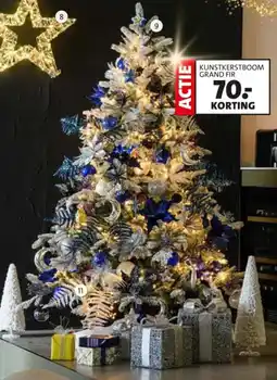Intratuin Kunstkerstboom Grand Fir aanbieding