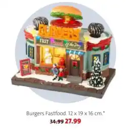 Intratuin Burgers Fastfood aanbieding