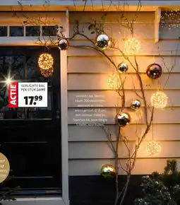 Intratuin Verlichte bal aanbieding