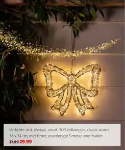 Intratuin Verlichte strik aanbieding