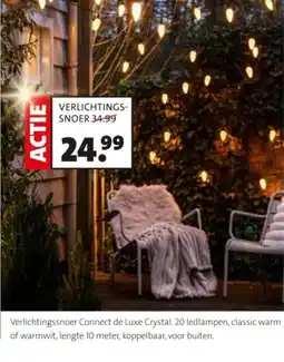 Intratuin Verlichtingssnoer Connect de Luxe Crystal aanbieding