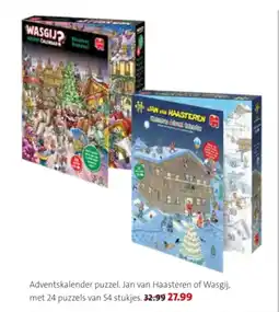 Intratuin Adventskalender puzzel aanbieding