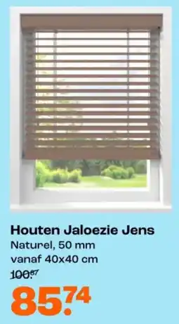 Kwantum Houten Jaloezie Jens aanbieding