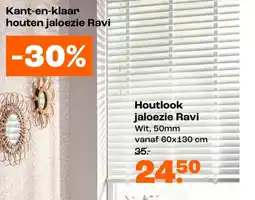 Kwantum Houtlook jaloezie Ravi aanbieding