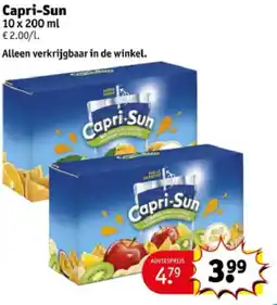 Kruidvat Capri-Sun aanbieding