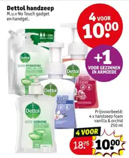 Kruidvat Dettol handzeep aanbieding