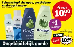 Kruidvat Schwarzkopf shampoo conditioner en droogshampoo aanbieding
