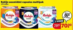 Kruidvat Robijn wasmiddel capsules multipak aanbieding
