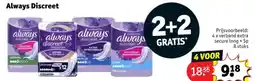 Kruidvat Always Discreet aanbieding