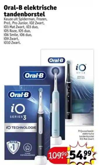 Oral-B elektrische tandenborstel