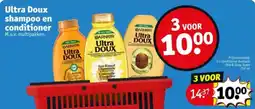Kruidvat Ultra Doux shampoo en conditioner aanbieding
