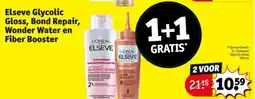 Kruidvat Elseve glycolic gloss bond repair wonder water en aanbieding