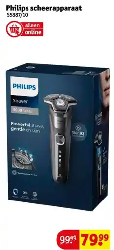 Kruidvat Philips scheerapparaat aanbieding