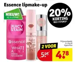 Kruidvat Essence lipmake-up aanbieding
