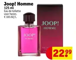 Kruidvat Joop! Homme aanbieding