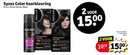 Kruidvat Syoss Color haarkleuring aanbieding