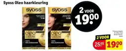 Kruidvat Syoss Oleo haarkleuring aanbieding