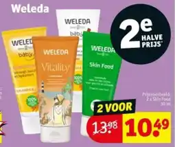 Kruidvat Weleda aanbieding