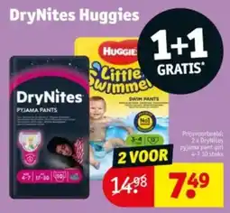 Kruidvat DryNites Huggies aanbieding