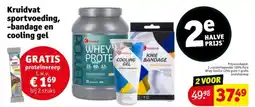 Kruidvat Kruidvat sportvoeding bandage en cooling gel aanbieding