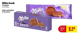 Kruidvat Milka koek aanbieding