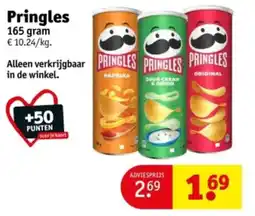 Kruidvat Pringles aanbieding