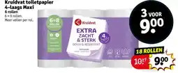 Kruidvat Kruidvat toiletpapier aanbieding
