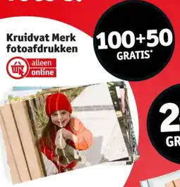 Kruidvat Kruidvat Merk fotoafdrukken aanbieding