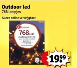 Kruidvat Outdoor LED aanbieding