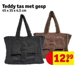 Kruidvat Teddy tas met gesp aanbieding