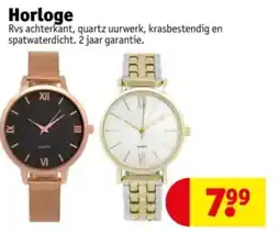 Kruidvat Horloge aanbieding
