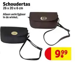 Kruidvat Schoudertas aanbieding