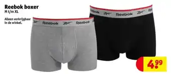 Kruidvat Reebok boxer aanbieding