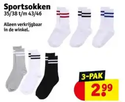 Kruidvat Sportsokken aanbieding