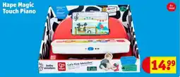 Kruidvat Hape Magic Touch Piano aanbieding