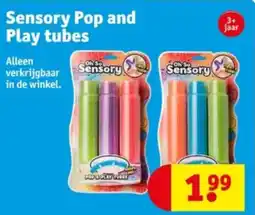 Kruidvat Sensory Pop and Play tubes aanbieding