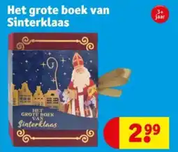 Kruidvat Het grote boek van sinterklaas aanbieding