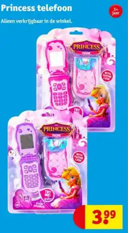 Kruidvat Princess telefoon aanbieding
