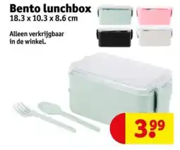 Kruidvat Bento lunchbox aanbieding