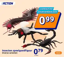 Action Insecten speelgoedfiguur aanbieding