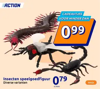 Action Insecten speelgoedfiguur aanbieding