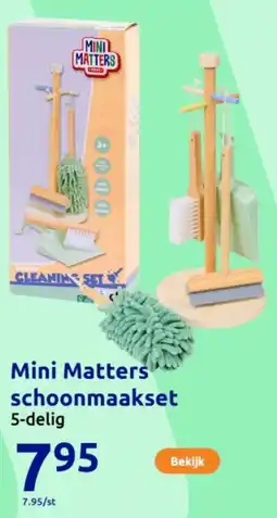 Action Mini matters schoonmaakset aanbieding