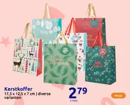 Action Kerstkoffer aanbieding