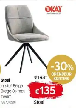BE-Okay Stoel aanbieding