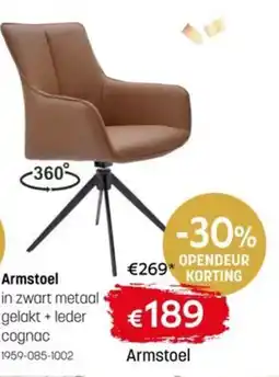 BE-Okay Armstoel aanbieding