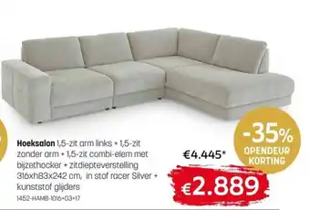 BE-Okay Hoeksalon aanbieding