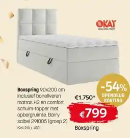 BE-Okay Boxspring aanbieding