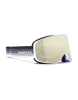 Decathlon HAWKERS - SKI Zonnebril voor dames en heren WIT ZWART - ARTIK aanbieding