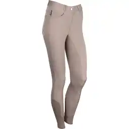 Decathlon Damesbroek full grip redwood Harry's Horse aanbieding