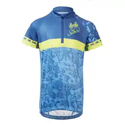 Decathlon SILVINI Scrivia kinderfietsshirt, blauw aanbieding
